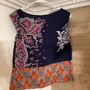 Odille by Anthropology boatneck blouse.